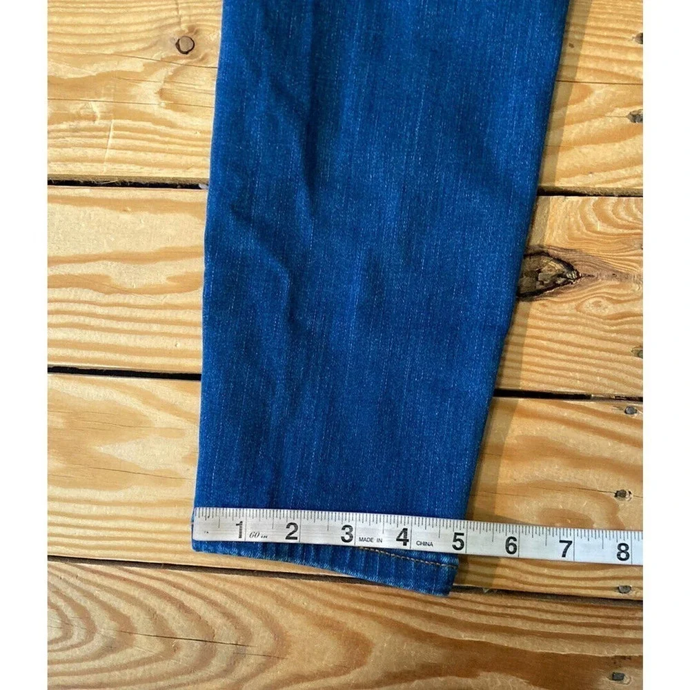 NEW D&Co Denim Pull On Jeggings Petite Size 4P Women’s Blue - Picture 8 of 9